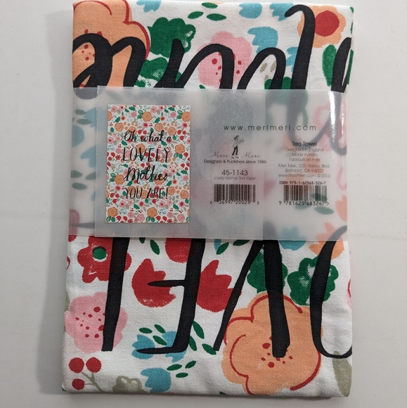 Tea towel "Oh What a Lovely Mother You Are" - Picture 3 of 4